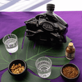 Cargar la imagen en la vista de la galería, Kit Mezcalero Espadín de Mezcal Mitre con vasos cruz y sal de gusano - Experiencia completa premium