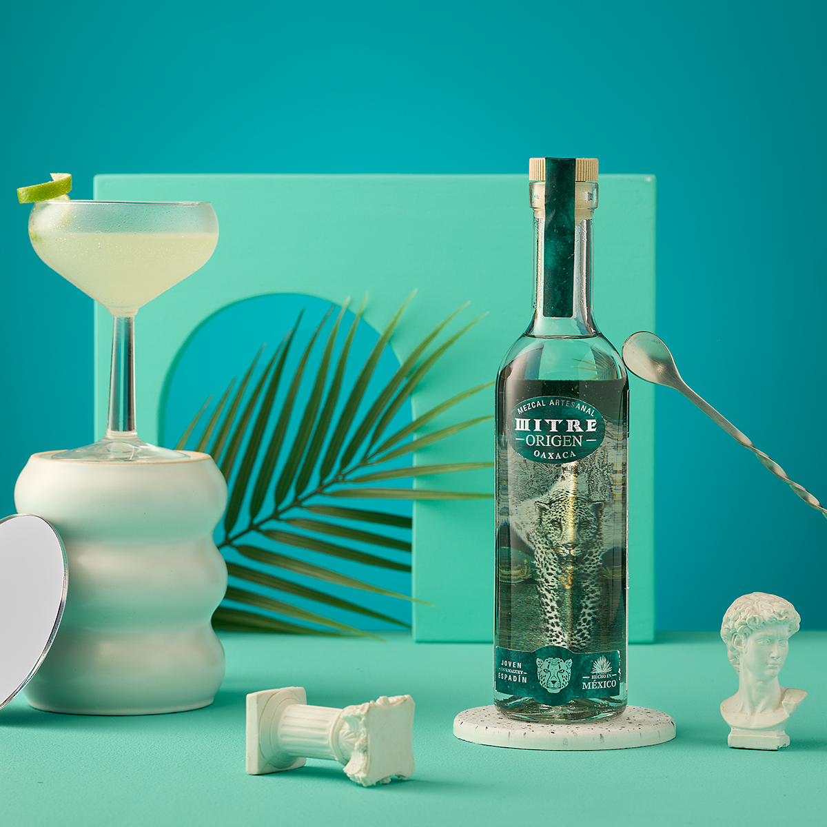 Mezcal Mitre Origen 375ml | 100% Agave Espadín | Artesanal de Oaxaca