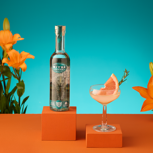 Mezcal Mitre Origen 375ml | 100% Agave Espadín | Artesanal de Oaxaca