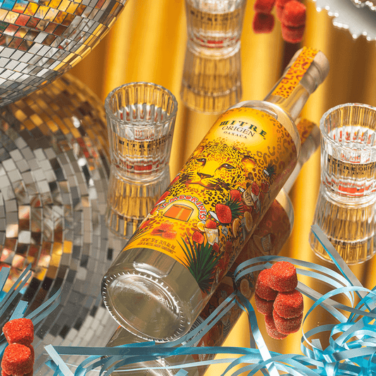 Kit premium Mezcal Mitre Origen con Tamborines - dos botellas de mezcal artesanal y dulces de tamarindo
