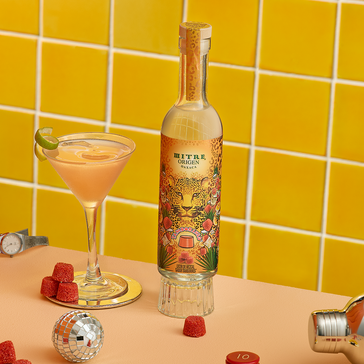 Mitre Origen Tamborines 375ml | Licor de Mezcal con Tamarindo y Chile