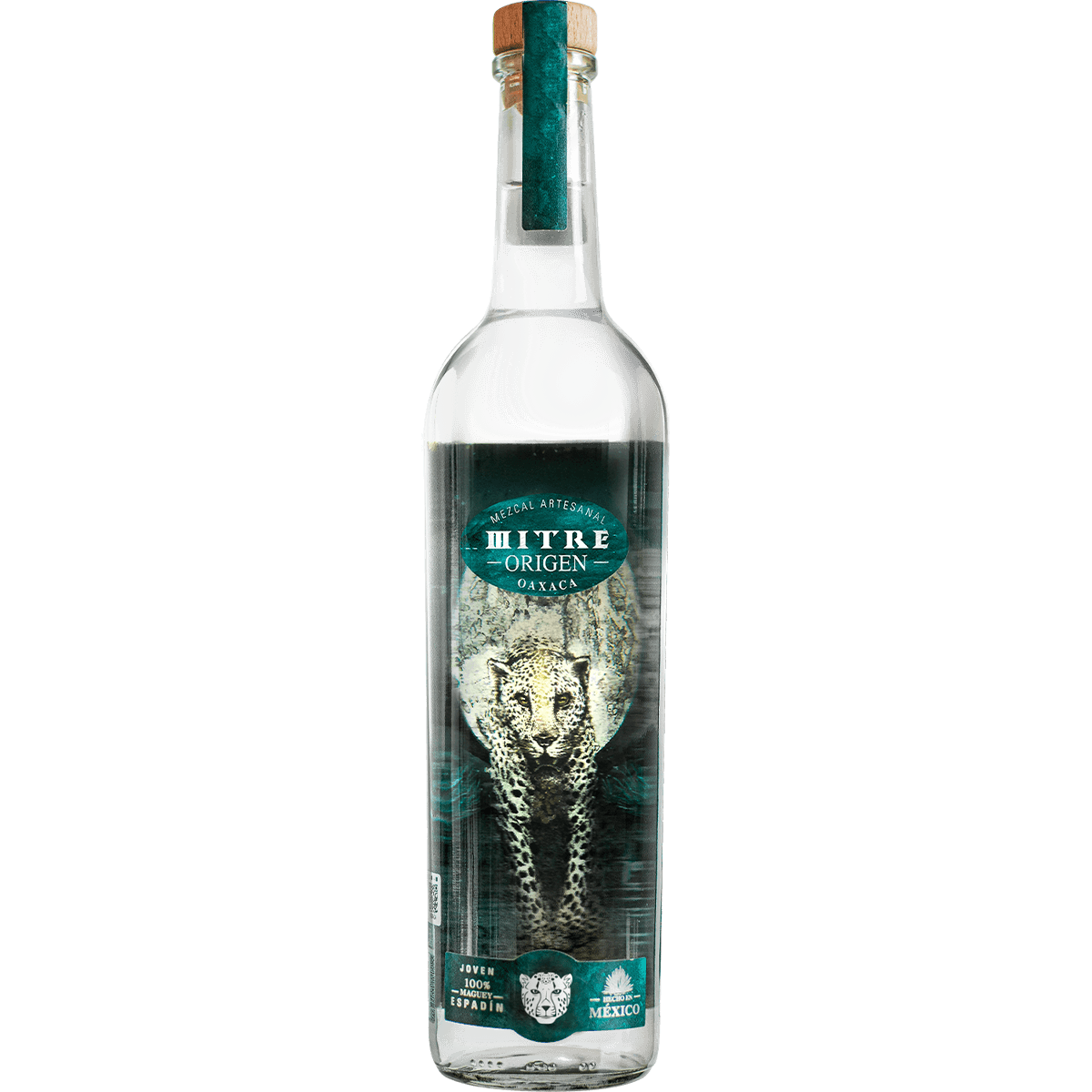 Botella Mezcal Mitre Origen - destilado artesanal premium de agave para conocedores del auténtico mezcal mexicano