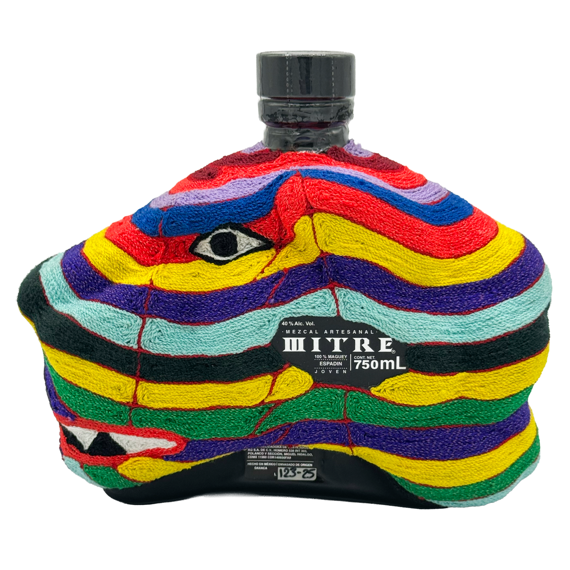Mitre Espadín Edición Mundial — Botella Intervenida en Hilo - Mezcal Mitre