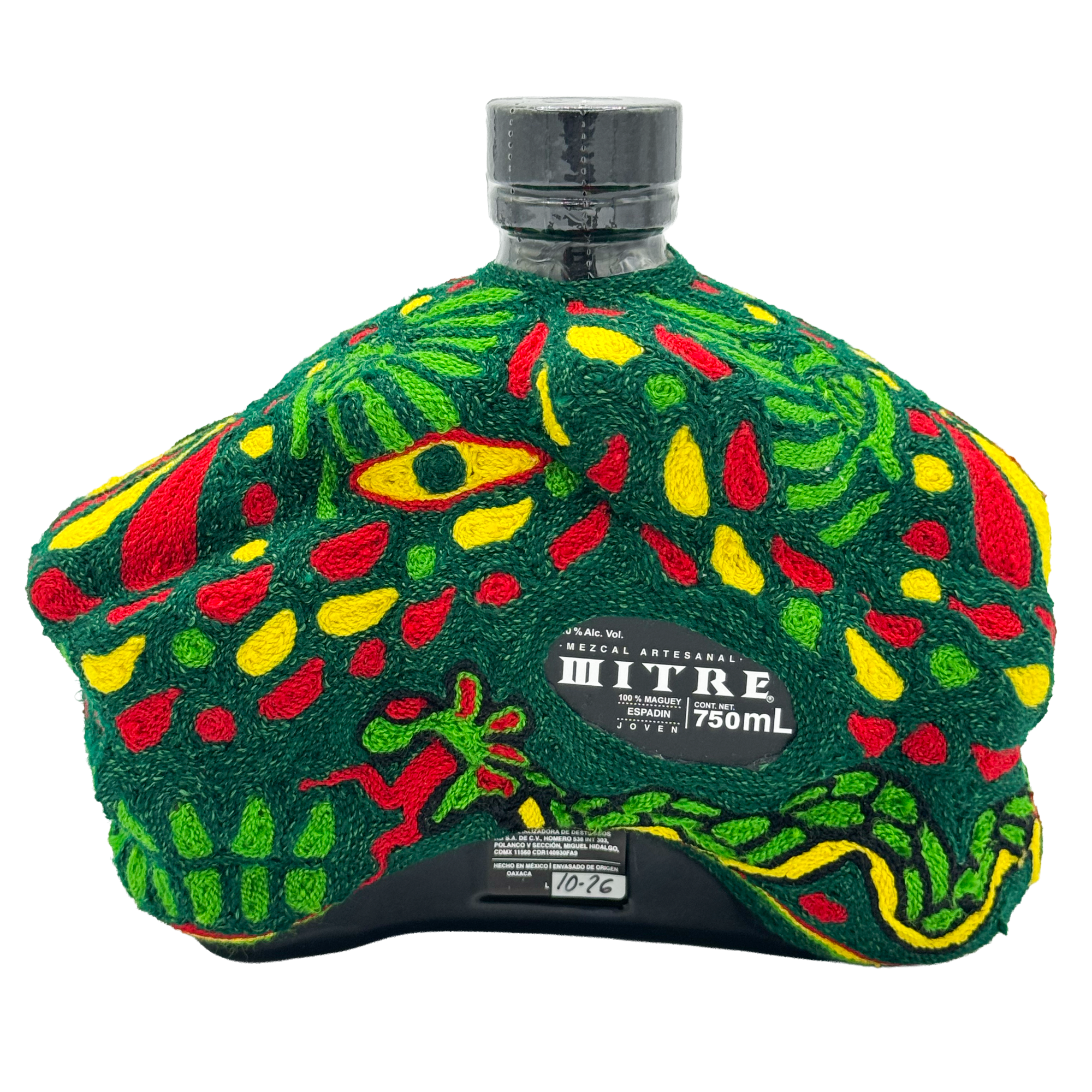 Mitre Espadín Edición Mundial — Botella Intervenida en Hilo - Mezcal Mitre