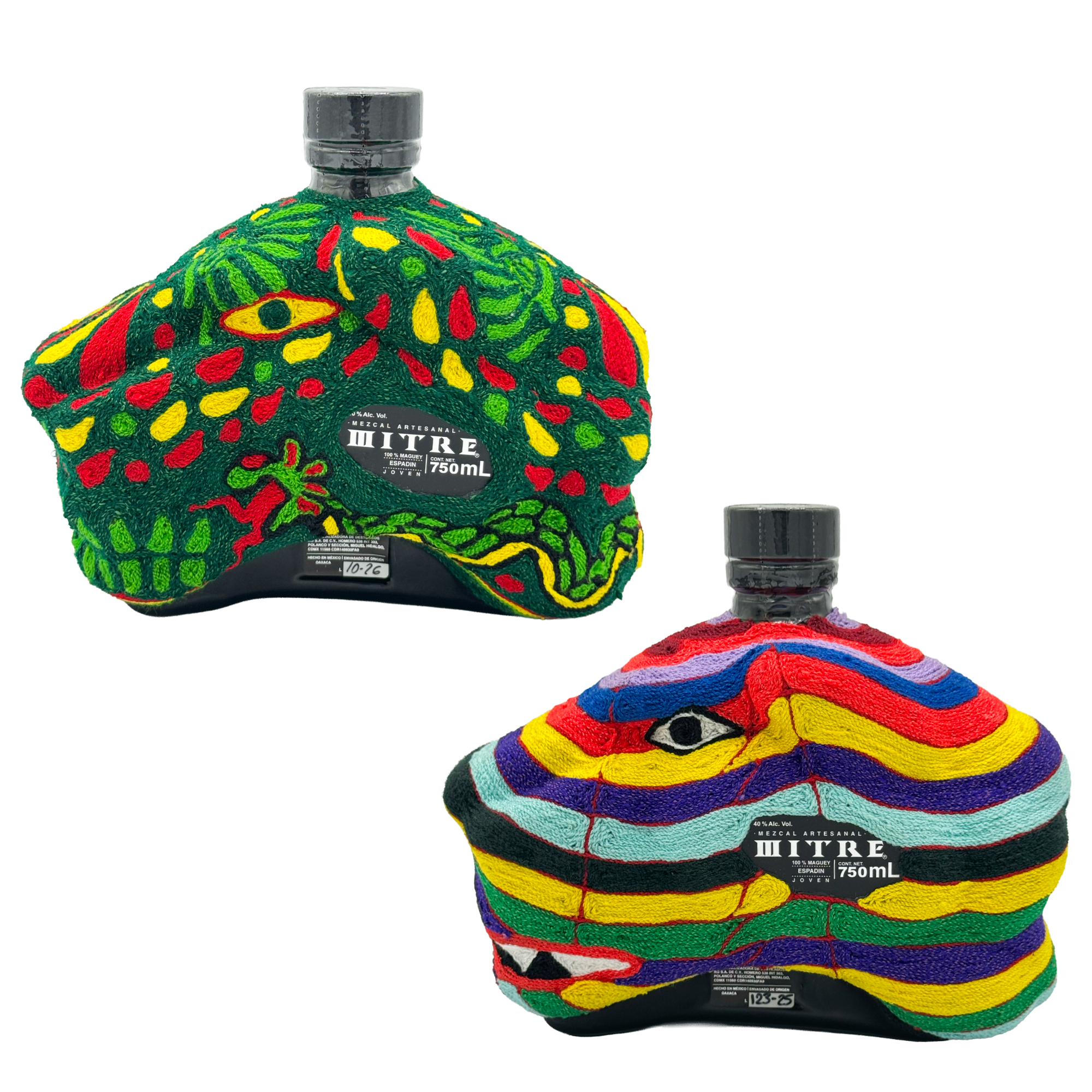 Mitre Espadín Edición Mundial — Botella Intervenida en Hilo - Mezcal Mitre
