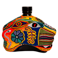 Cargar la imagen en la vista de la galería, Botella Huichol de Estambre | Mezcal Mitre Espadín - Mezcal Mitre
