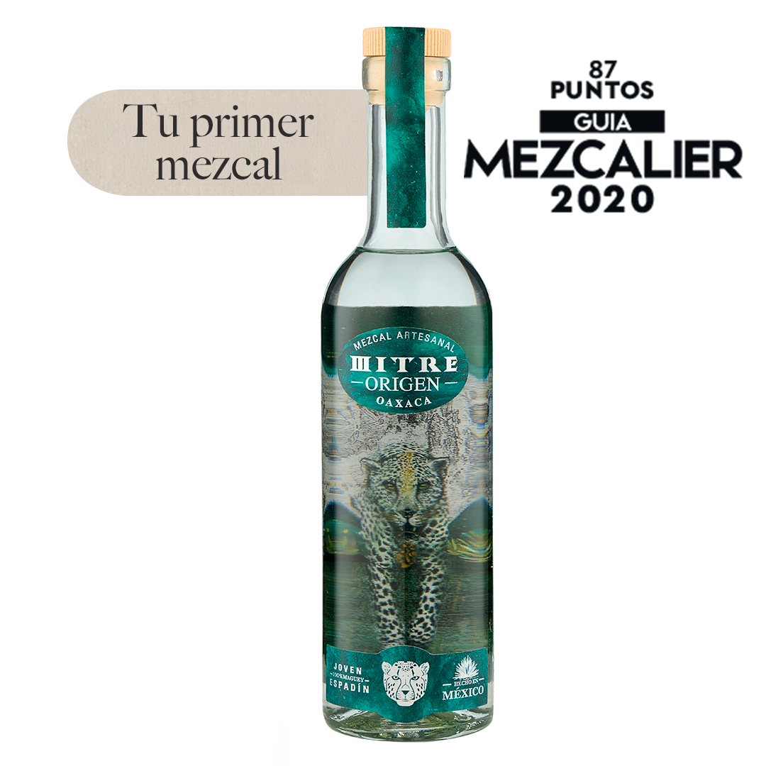 Mezcal Mitre Origen 375ml | 100% Agave Espadín | Artesanal de Oaxaca