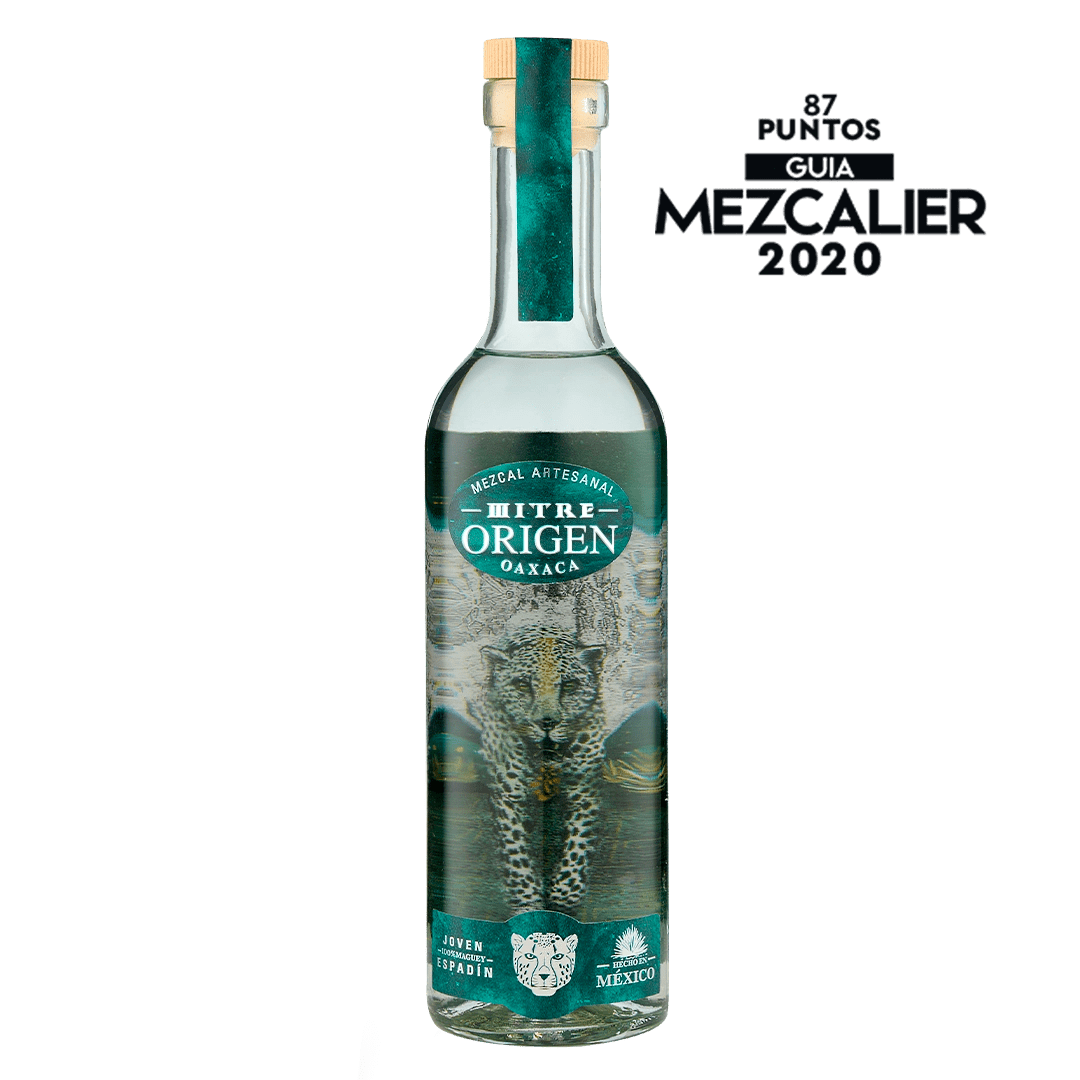 Mezcal Mitre Origen 375ml | 100% Agave Espadín | Artesanal de Oaxaca - Mezcal Mitre