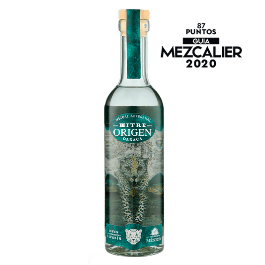 Mezcal Mitre Origen 375ml | 100% Agave Espadín | Artesanal de Oaxaca - Mezcal Mitre