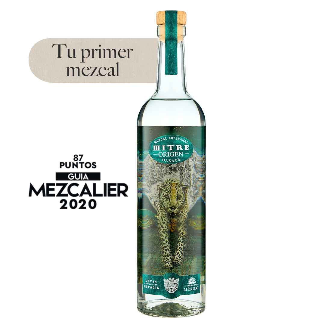 Mezcal Mitre Origen Artesanal | Joven Espadín 100% | Destilado Oaxaca