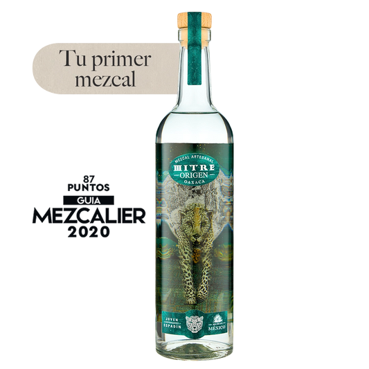 Mezcal Mitre Origen Artesanal | Joven Espadín 100% | Destilado Oaxaca