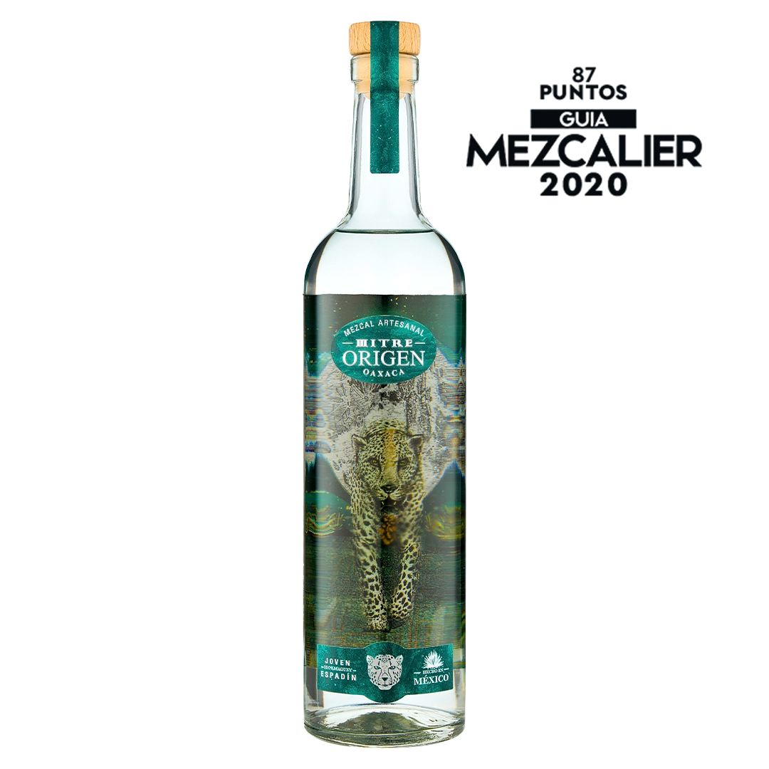 Mezcal Mitre Origen Artesanal | Joven Espadín 100% | Destilado Oaxaca - Mezcal Mitre
