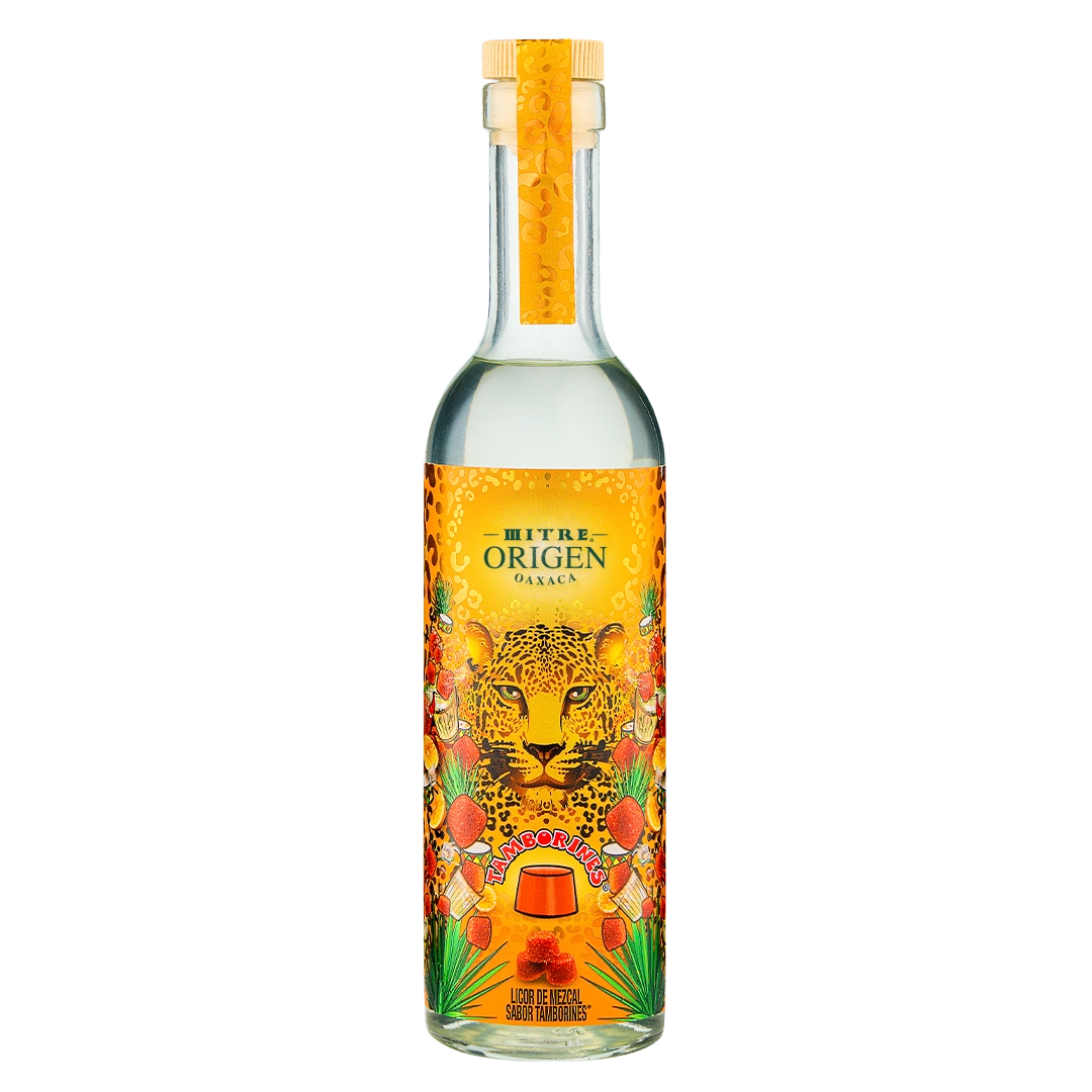 Mitre Origen Tamborines 375ml | Licor de Mezcal con Tamarindo y Chile - Mezcal Mitre