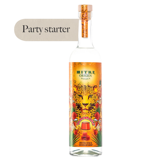 Mezcal Mitre Origen Tamborines 700 ml | Licor Artesanal Sabor Tamarindo-Chile