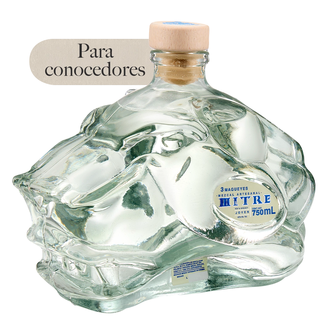 Mezcal Mitre Triple Agave | Jabalí, Tepextate, Espadín | Ensamble Premium Oaxaca